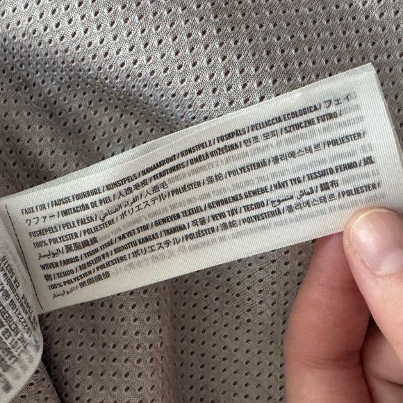 Abercrombie & Fitch Pink Sherpa Hoodie Size Small - Picture 4 of 5